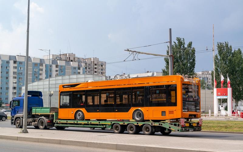 В Самару в июне 2021 года прибыли новые троллейбусы ПКТС-6281 "Адмирал" с кондиционерами