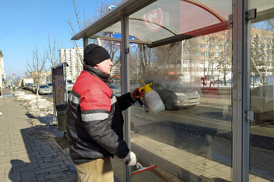 В Самаре облагораживают остановки