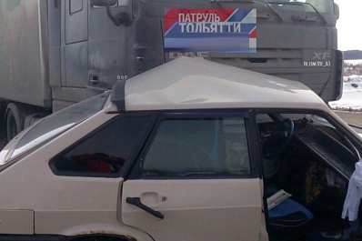 В ДТП на трассе в Ставропольском районе области погиб мужчина