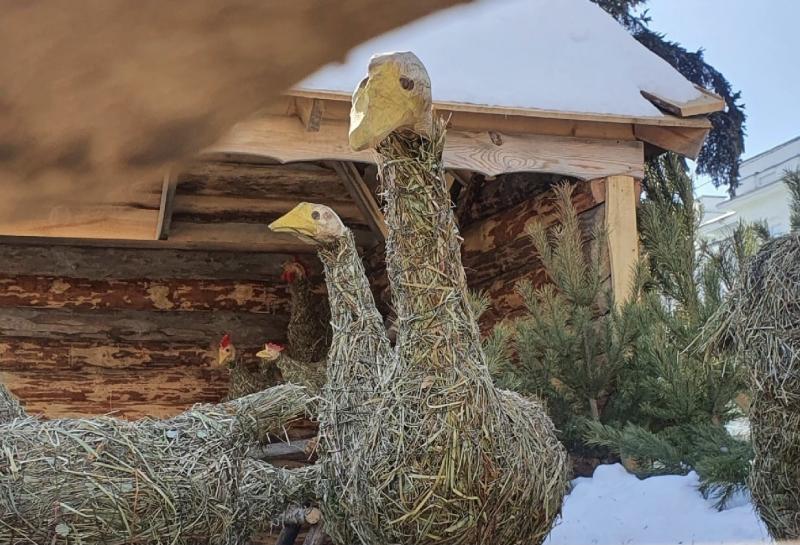 На площади Куйбышева в Самаре построили скотный двор