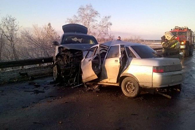 Смертельное столкновение на дороге Волжский-Курумоч