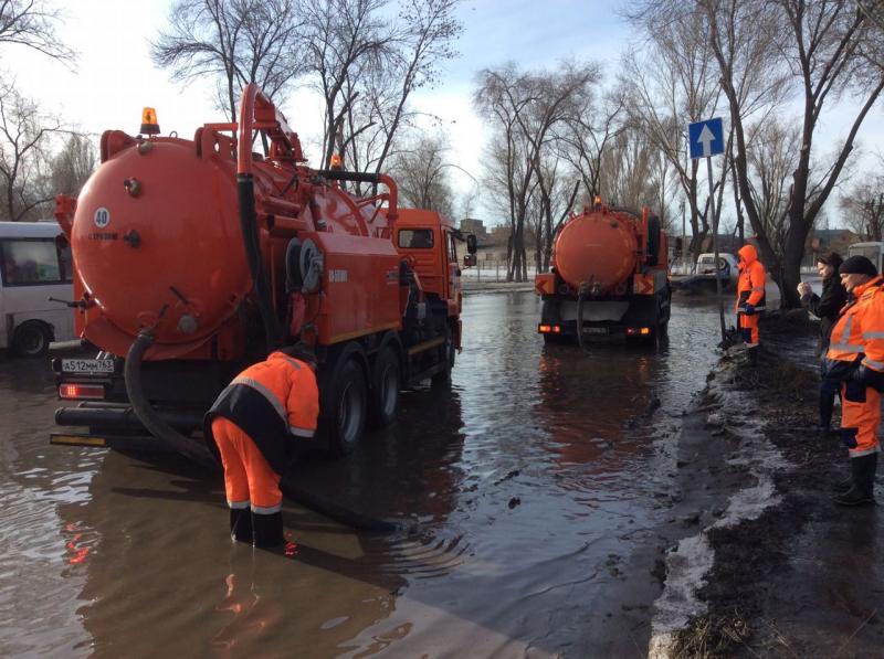 В ночь на 6 апреля в Самаре запланировали откачать воду с 18 улиц