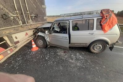 В Самарской области в ДТП с фурой пострадал мужчина 