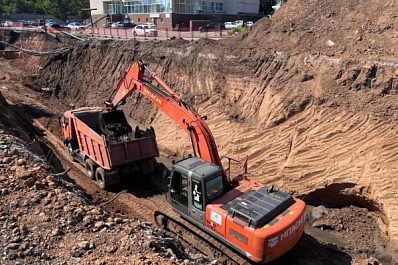 В Самаре обновляют крупную линию водоотведения в Кировском районе