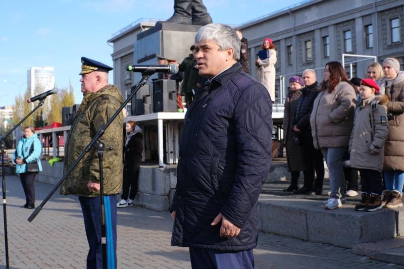 В Самаре прошел смотр парадных расчетов образовательных учреждений региона