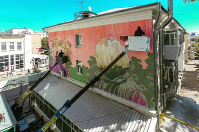 Жители Самары могут дать название новому мурал-арту на Ленинградке