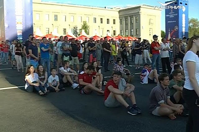 Самарскую фан-зону посетил стотысячный болельщик