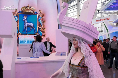 Площадка Самарской области удивляет гостей выставки-форума "Россия" макетами достопримечательностей региона