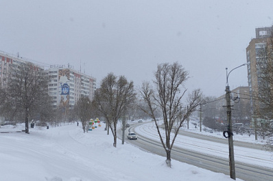 В Самарской области 5 февраля будет ветрено и снежно