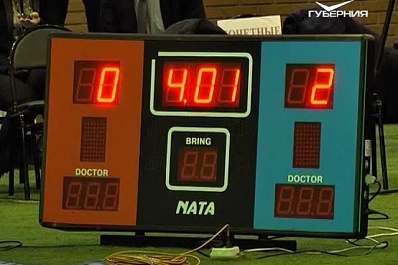 Александр Карелин и Дмитрий Азаров приняли участие в церемонии открытия Кубка Самарской области по греко-римской борьбе