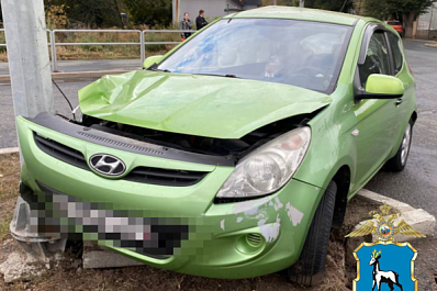 В Самаре 20 сентября "Газель" протаранила иномарку на Пугачевском тракте