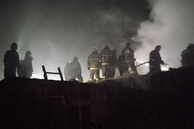 В Самарской области больше семи часов пожарные боролись с огнем в частном доме