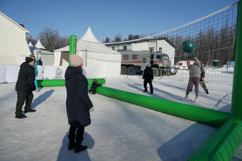 Вячеслав Федорищев поприветствовал участников и гостей "Лыжни России" в Самаре