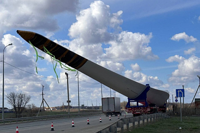 В Самарской области идет строительство ветроэлектростанции