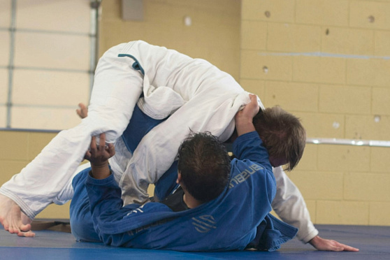 День дзюдо. Такое утро