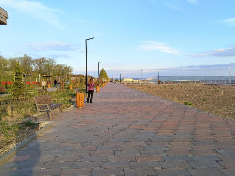 Тольяттинцев приглашают на прогулки по второй очереди набережной Автозаводского района