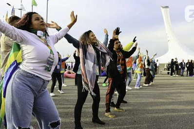 Самарская делегация общества "Знание" принимает участие в марафоне Знание.Первые на ВФМ-2024