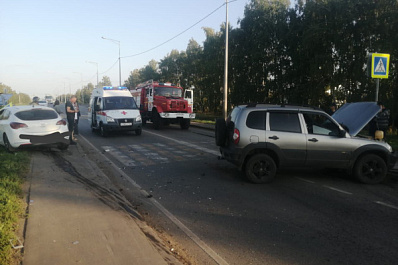 Три человека пострадали в ДТП с Opel Astra и Chevrolet Niva в Самарской области