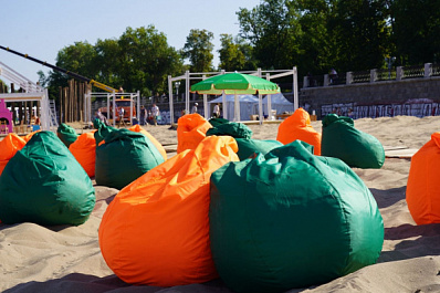 На площадках "ВолгаФеста" идут последние приготовления к встрече гостей   