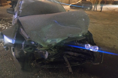 22-летняя девушка на Приоре спровоцировала ДТП в Самаре и попала в больницу