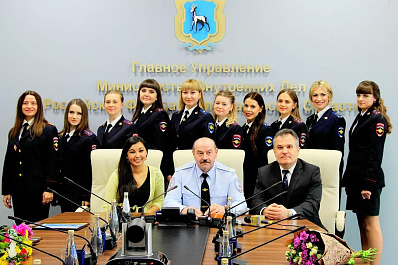 Стало известно имя победительницы конкурса «Мисс самарская полиция - 2017»