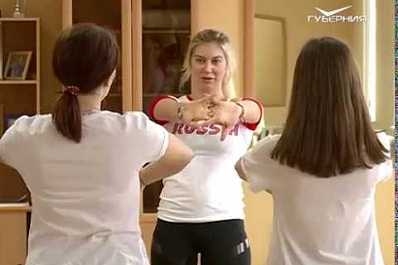 Самарская шпажистка провела открытую тренировку для детей