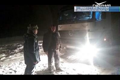 На трассе М5 в районе Переволок образовалась пробка длиной в 10 км