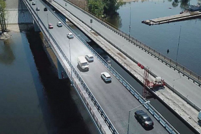 Видео: новый Сокский мост в Самаре проверяют на деле