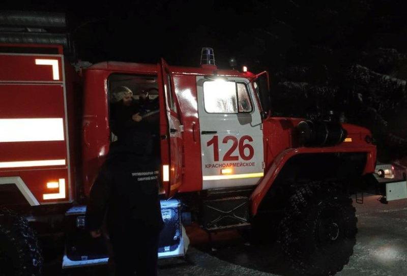 В Самарской области из снежного плена спасли женщину и ее восьмимесячного малыша