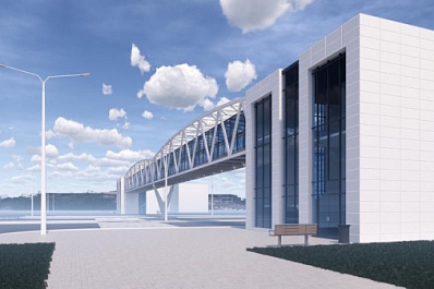 Появились эскизы надземного перехода на Московском шоссе