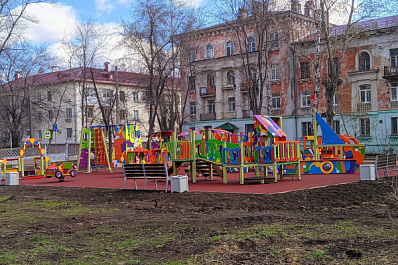 Благоустройство дворов в Тольятти планируют завершить до 1 сентября