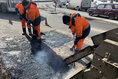 В Самаре залатали 5700 кв. м дорожных ям