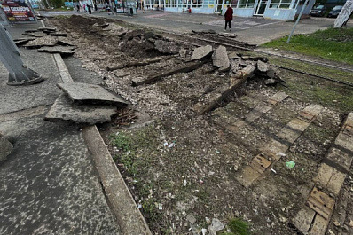 Стало известно, когда закончат ремонт трамвайных путей на Ново-Садовой