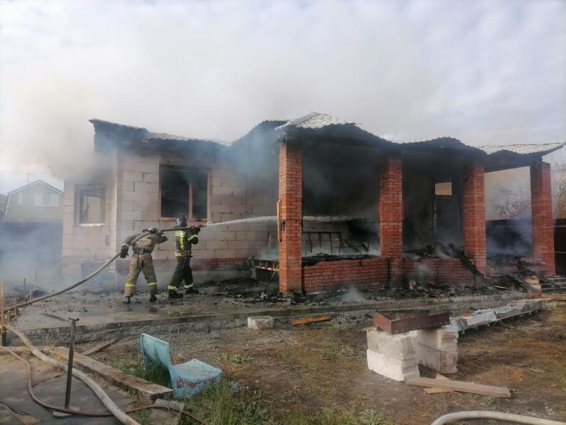 В Петра Дубраве 20 октября вспыхнул жилой дом