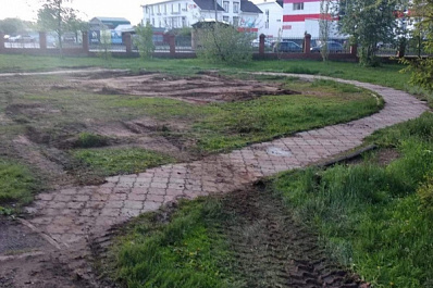 В похвистневском парке "Юбилейный" стартовал новый этап благоустройства