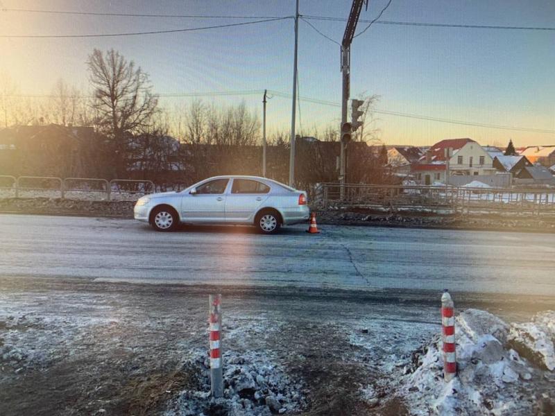 В Самаре водитель иномарки сбил женщину на пешеходном переходе