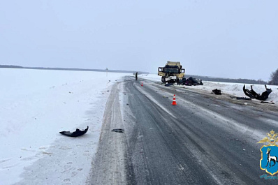 В ДТП с фурой и легковушкой 7 марта в Самарской области погибли два человека