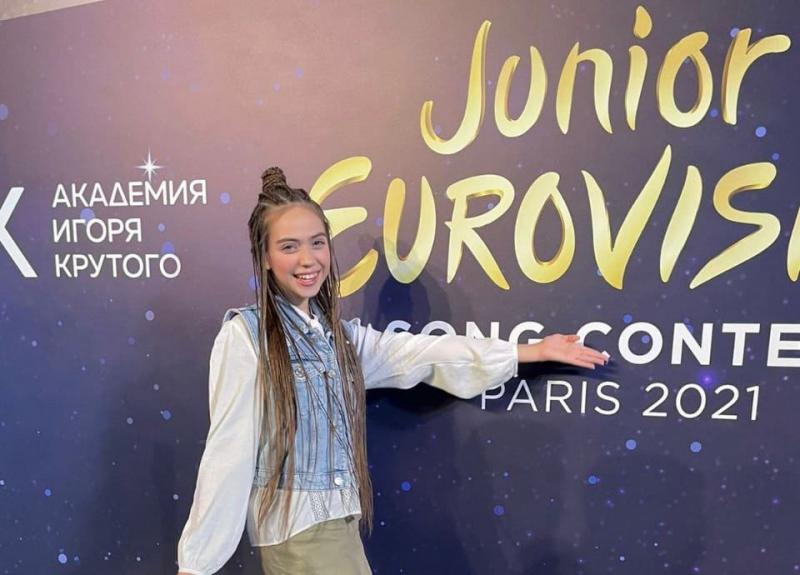 Юлия Гаврилова из Самарской области стала второй в финале российского отбора на "Детское Евровидение"
