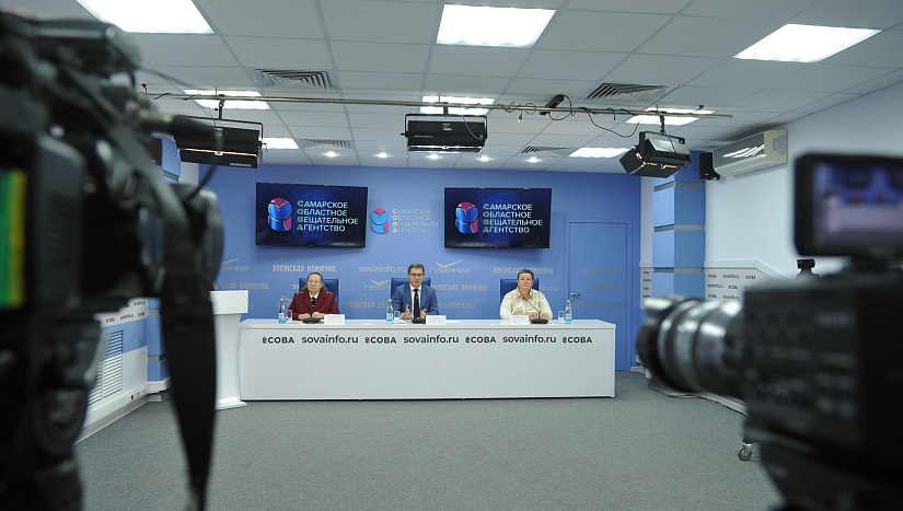Прямая трансляция пресс-конференции "Ход прививочной кампании в Самарской области"