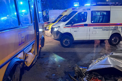 В Минздраве Самарской области сообщили о состоянии пострадавших в ДТП детей на проспекте Кирова