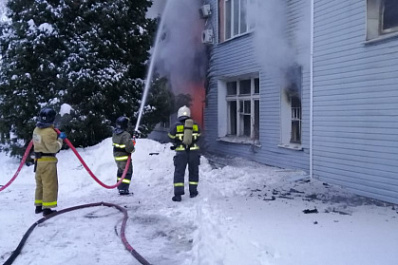 1 января при пожаре на Самарском подшипниковом заводе погиб мужчина 