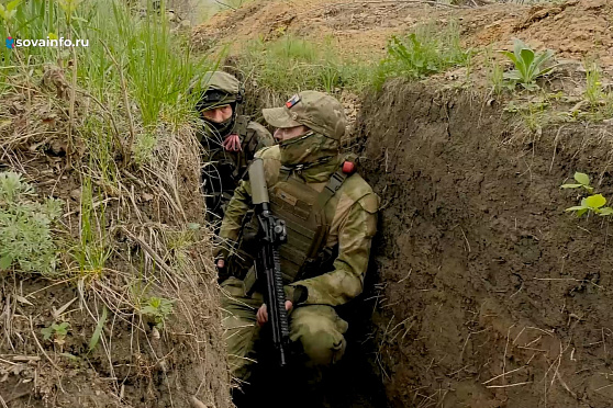 Учебный штурм опорного пункта противника. ВоенРук