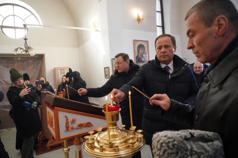 В Самаре почтили память сотрудников ОВД, погибших при исполнении служебного долга