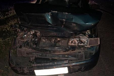 В Самарской области на трассе "десятка" догнала иномарку