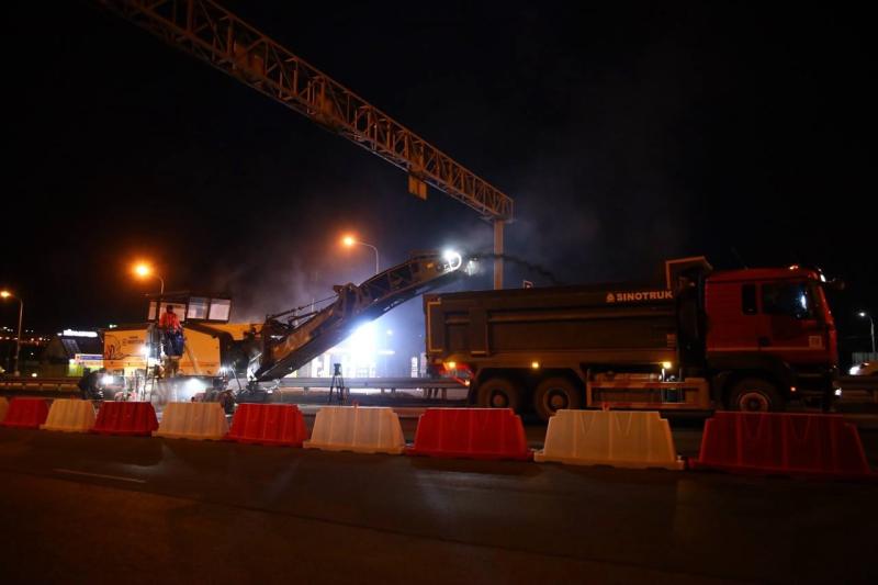 На Московском шоссе в Самаре началось фрезерование проезжей части