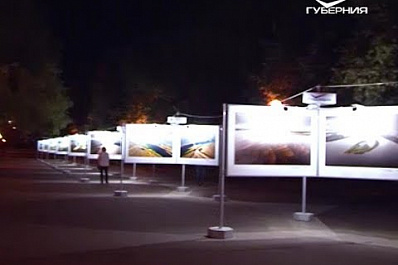 Фотовыставка “Волга с высоты птичьего полета” остается в Тольятти еще на месяц