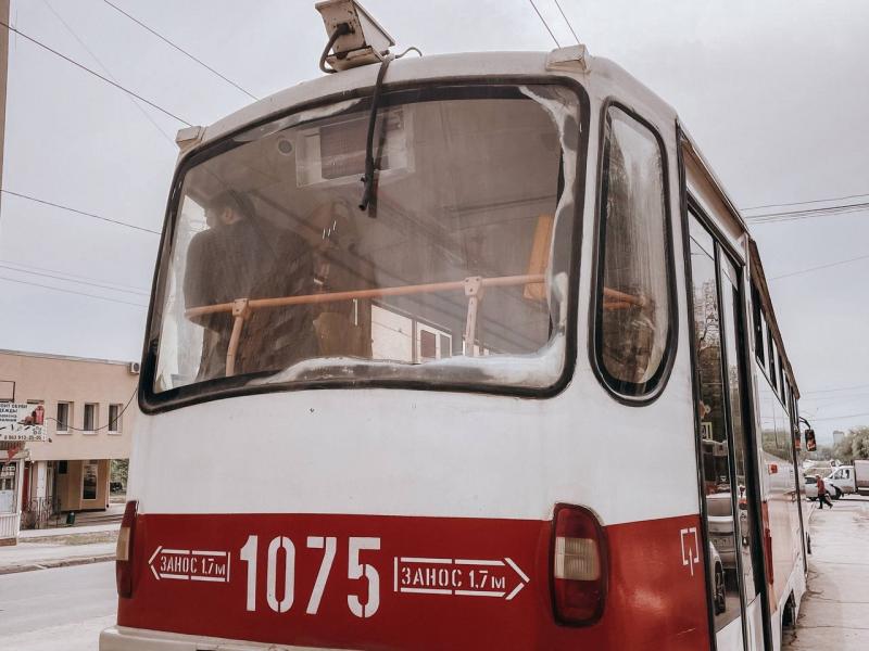 В Самаре на проспекте Кирова трамвай перегородил дорогу