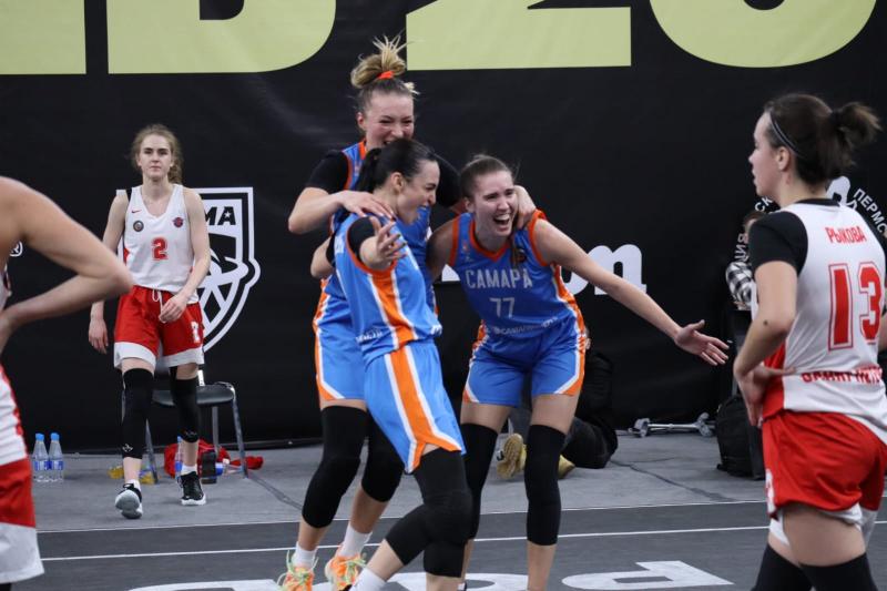 Баскетболистки "Самары" выиграли Кубок России 3x3