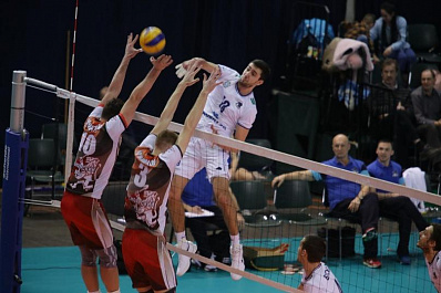 Волейбольная Нова в рамках Суперлиги обыграла красноярский Енисей