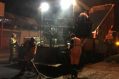 В Самаре завершился ремонт дороги на Ташкентской